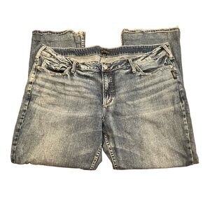 Silver Jeans Co women’s size 24 Suki Bootcut denim jeans waist size 42